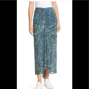Veronica Beard Limani skirt. Green/blue print. Worn once!